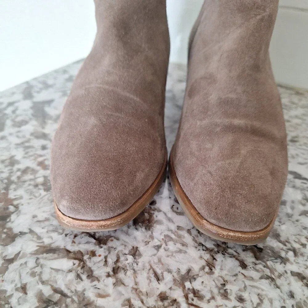 Aqutalia Suede Ankle  Booties‎ Size 6.5
